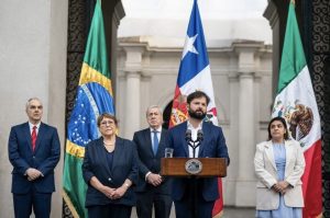 Chile oficializa junto a Brasil y México la candidatura de Michelle Bachelet a la ONU