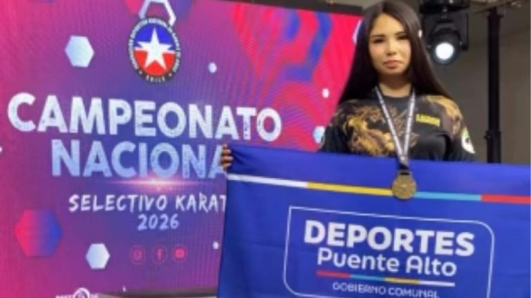 Joven puentealtina obtiene medalla de bronce en el Campeonato Nacional de Karate 2026