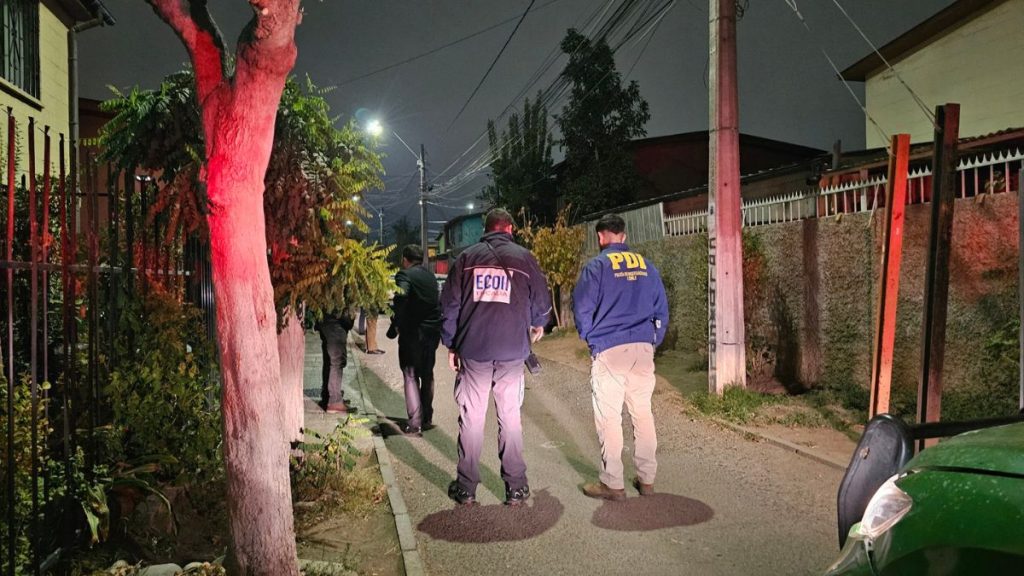 ECOH y PDI en el lugar de los hechos