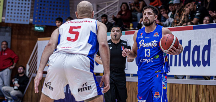 Municipal Puente Alto busca arrebatar el liderato a la UdeC en la Liga Nacional de Básquetbol Municipal Puente Alto