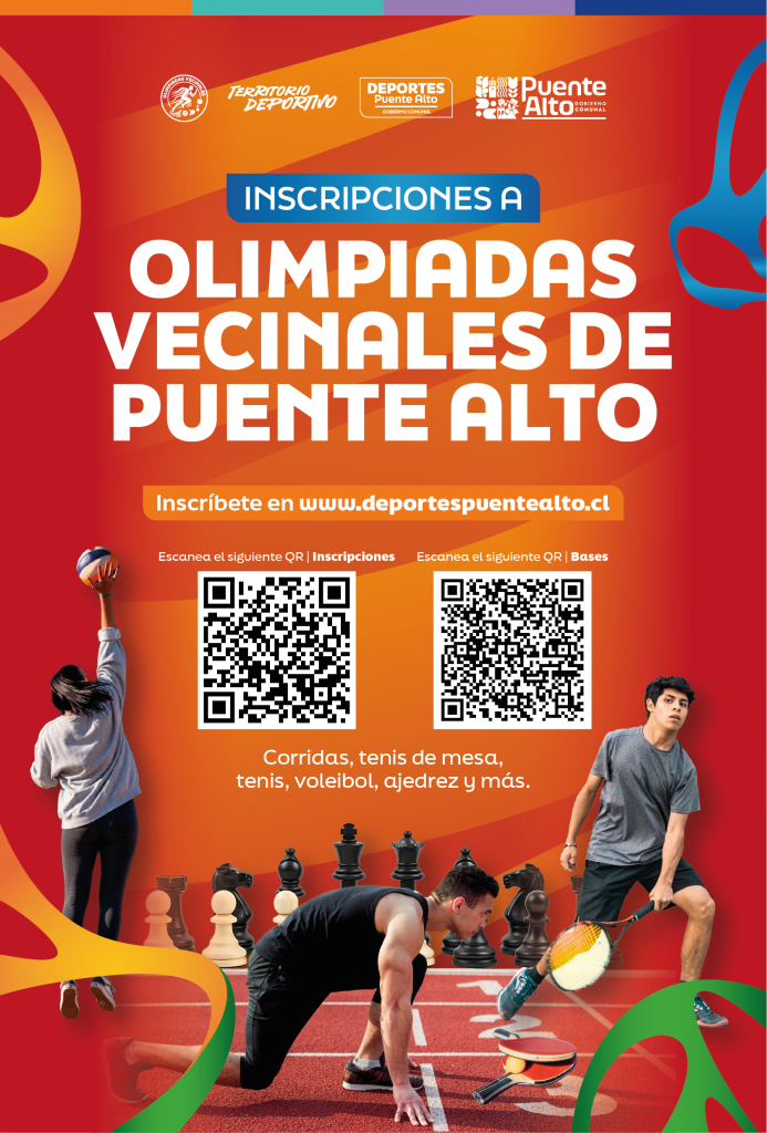 Puente Alto lanza Olimpiadas Vecinales 2026 para fortalecer la vida comunitaria a través del deporte