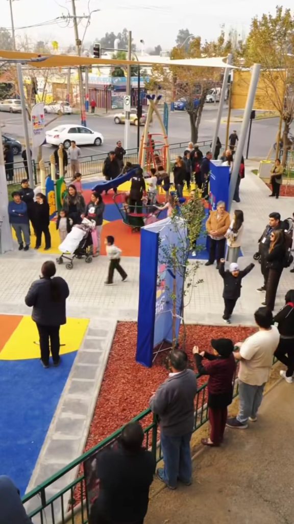 Recuperación del espacio público: inauguran renovada plaza en Gabriela Oriente con Las Nieves