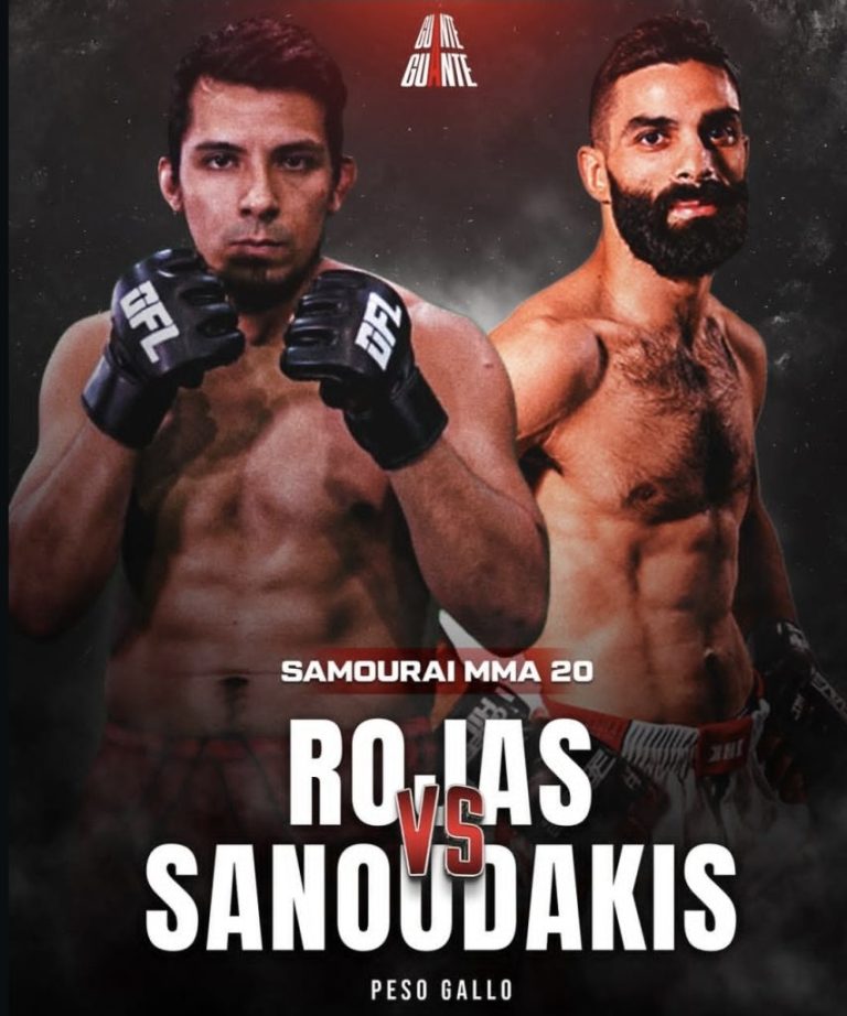 Puentealtino dirá presente en Canadá: Nelson “Dragón” Rojas competirá en Samourai MMA 20