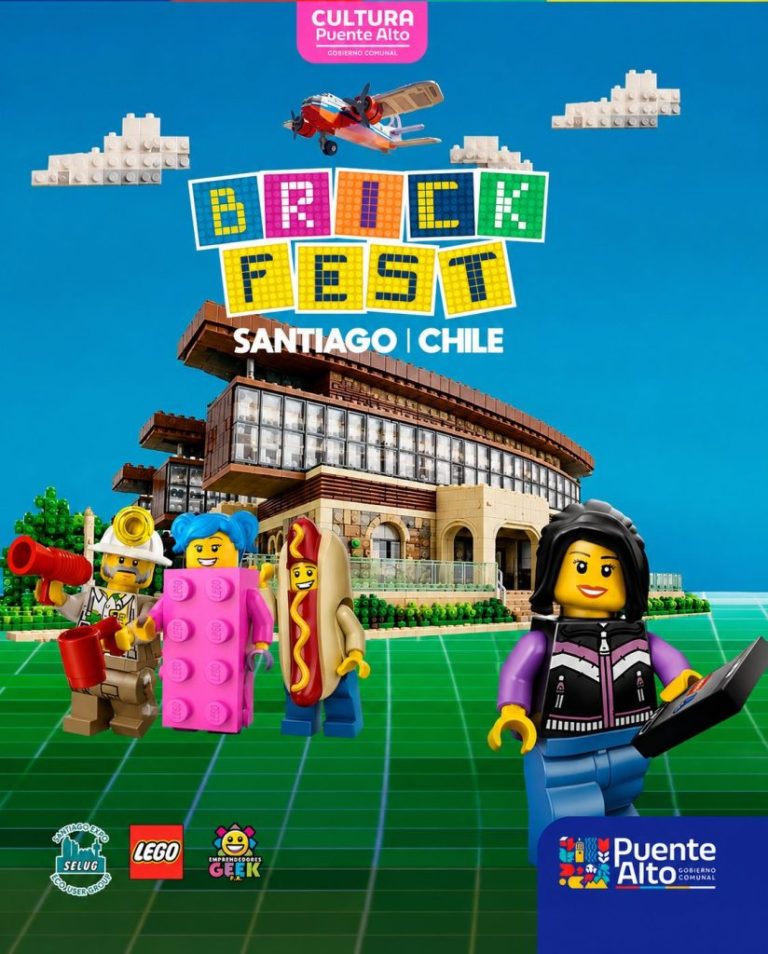 Brick Fest llega a Puente Alto con exposiciones LEGO, cultura geek y entrada gratuita