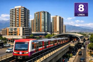 Linea 8 en Puente Alto