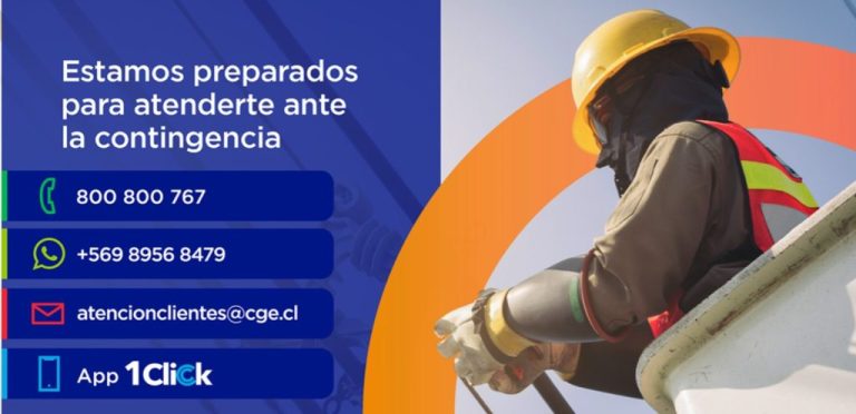 Puente Alto contará con bases de operaciones de CGE ante temporal que afectará al centro-sur de Chile Puente Alto