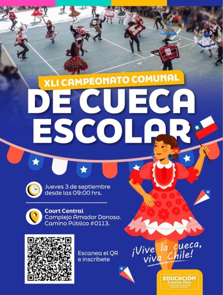 Puente Alto realizará su XLI Campeonato Comunal de Cueca Escolar