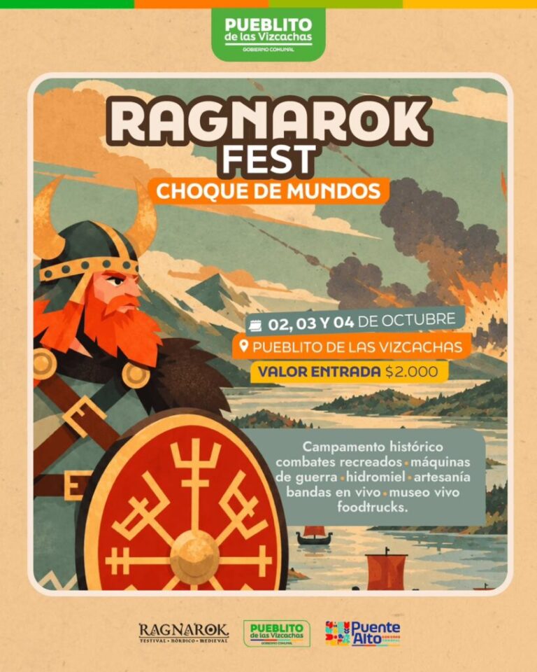 Ragnarok Fest vuelve a Puente Alto con un festival nórdico y medieval
