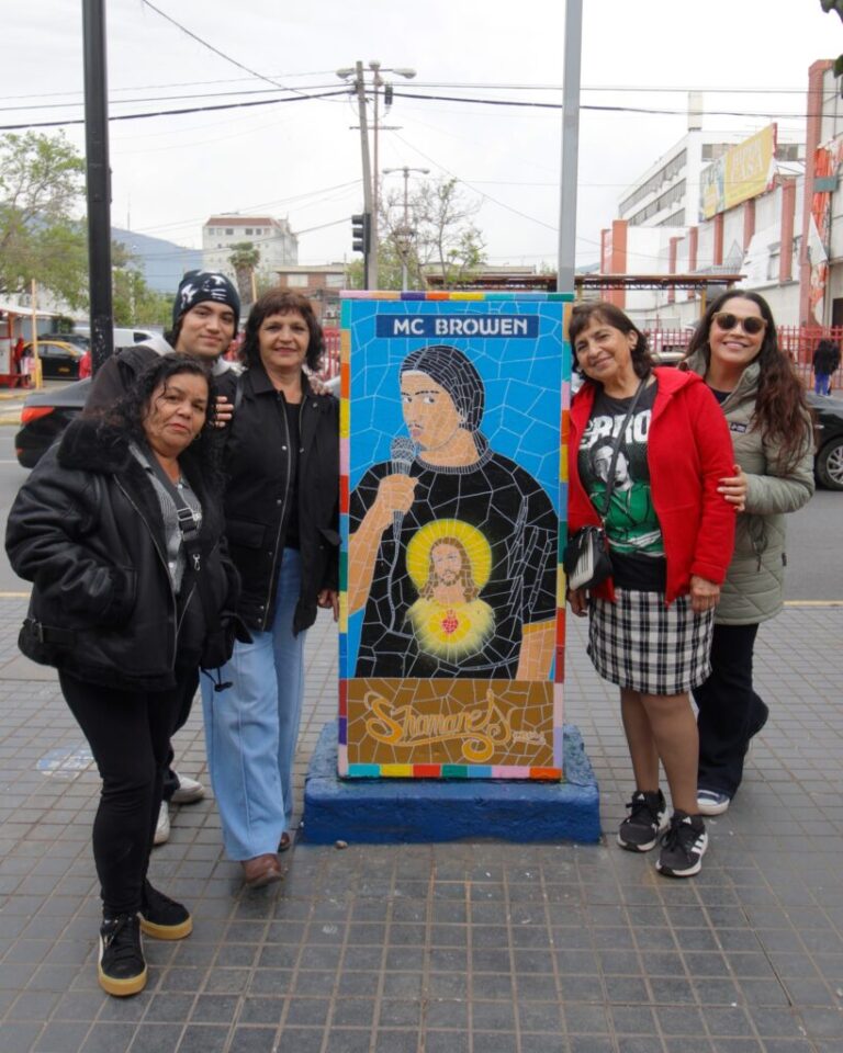 Mural en homenaje a MC Browen revive su legado artístico en Puente Alto