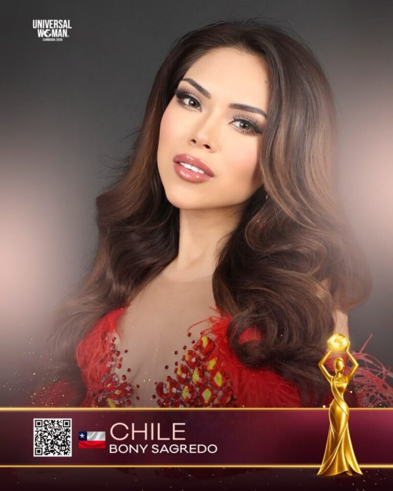 Bony Sagredo: joven de Puente Alto representa a Chile en Universal Woman 2026
